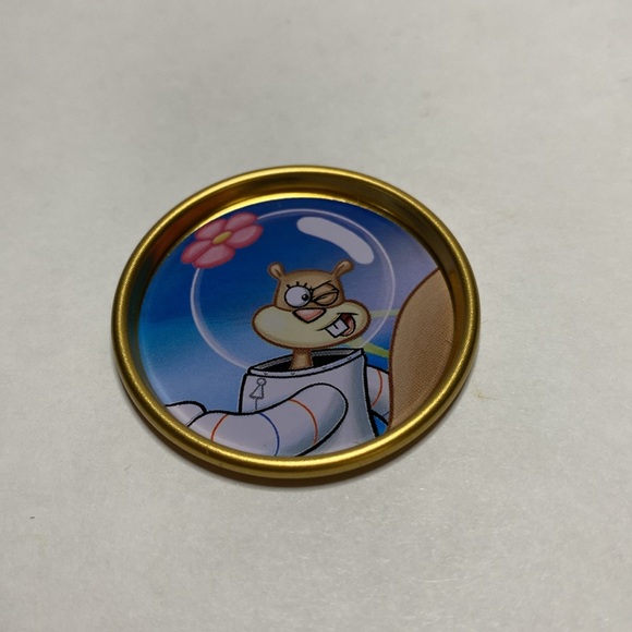 SpongeBob SquarePants Arcade Exclusive Rare Metal Pogs Set - Picture 6 of 14